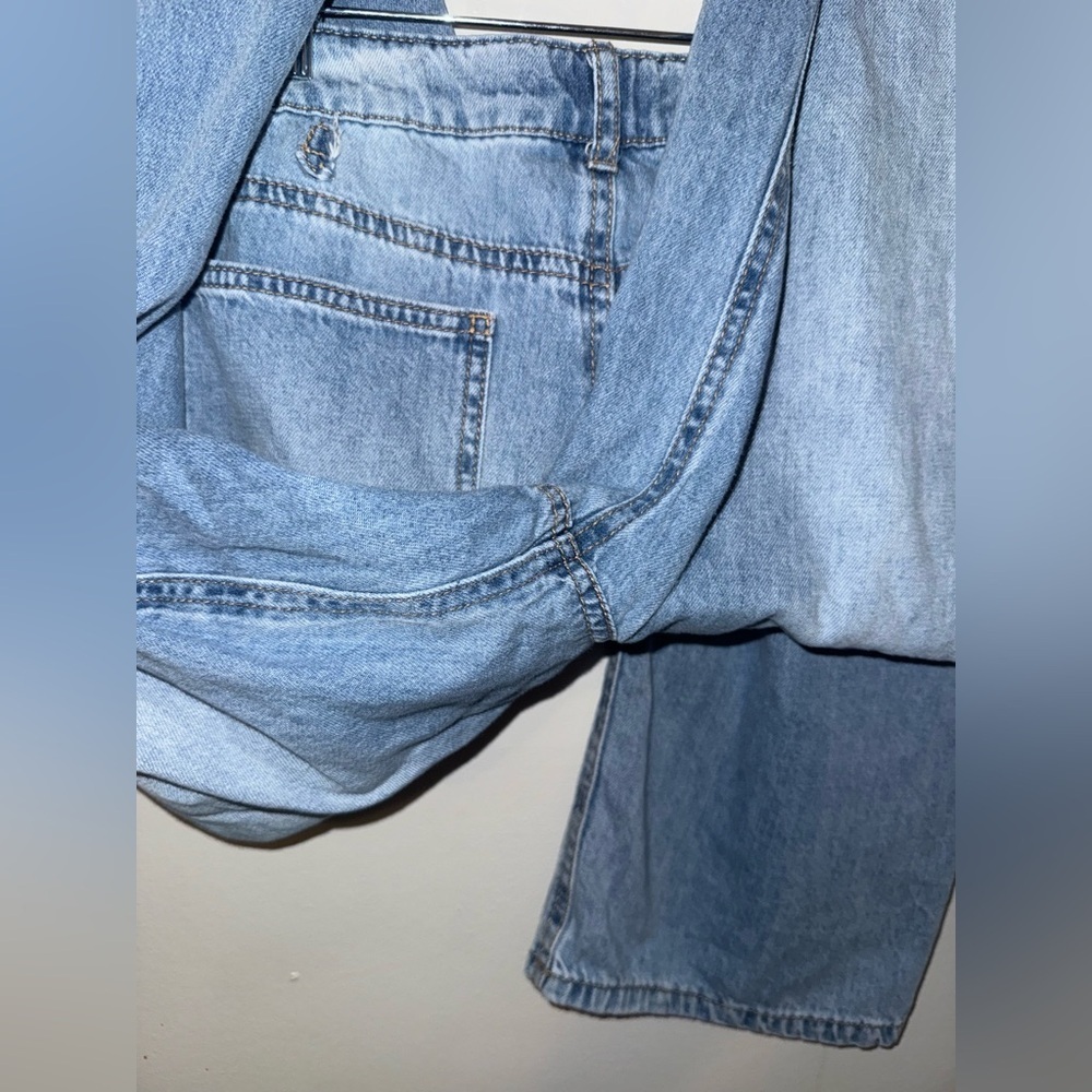 Colorful Planet Baggy Wide Legs Girls Jeans Size 18 - Picture 7 of 9